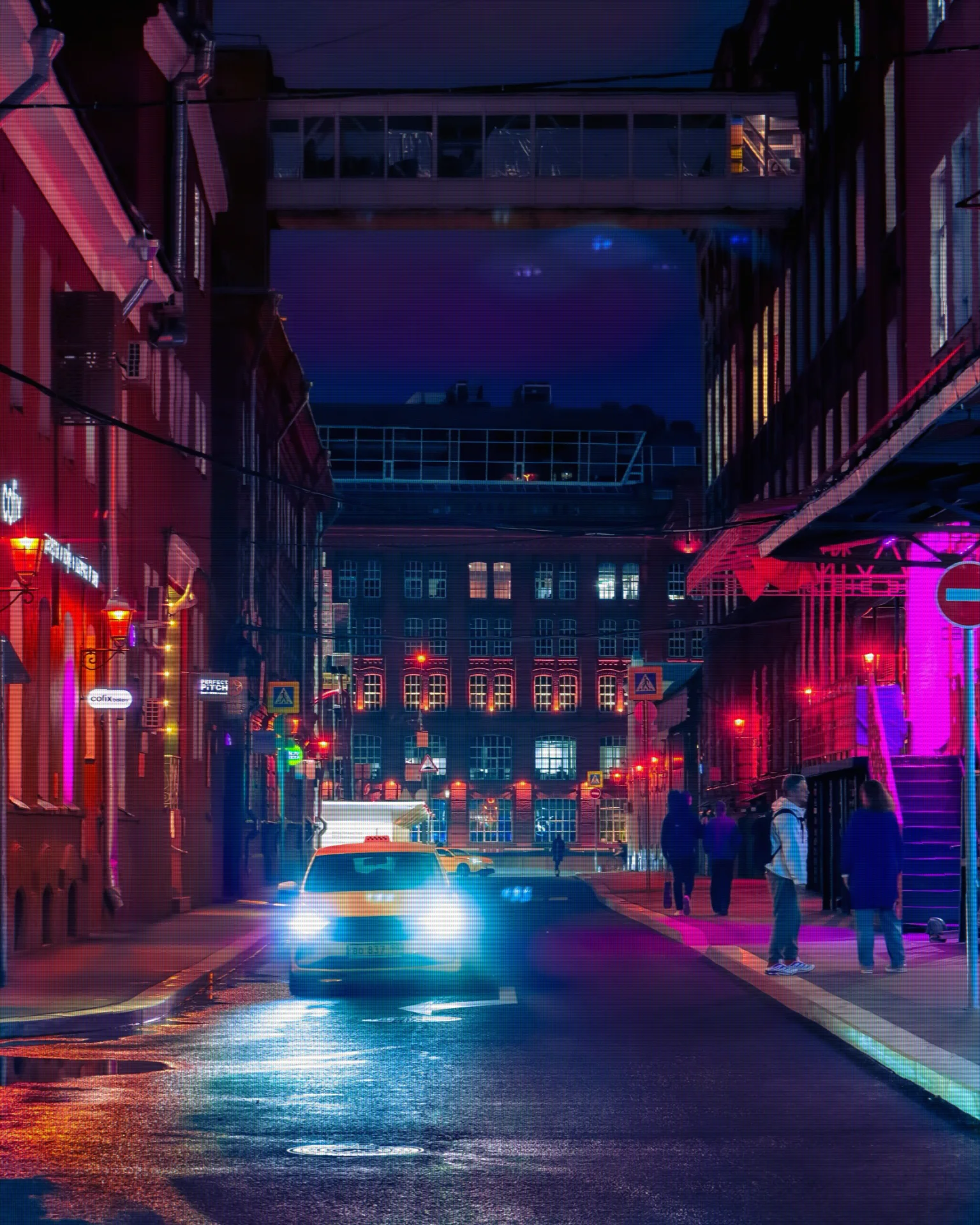 Neon alley as PVM / BVM — PVM / BVM
